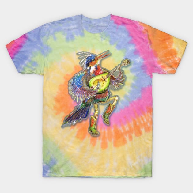 Blazing Avocado Dancer T-Shirt by flyingjillio